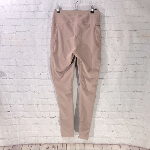 Gymshark Dreamy Mesh Leggings Taupe M - Picture 2 of 7